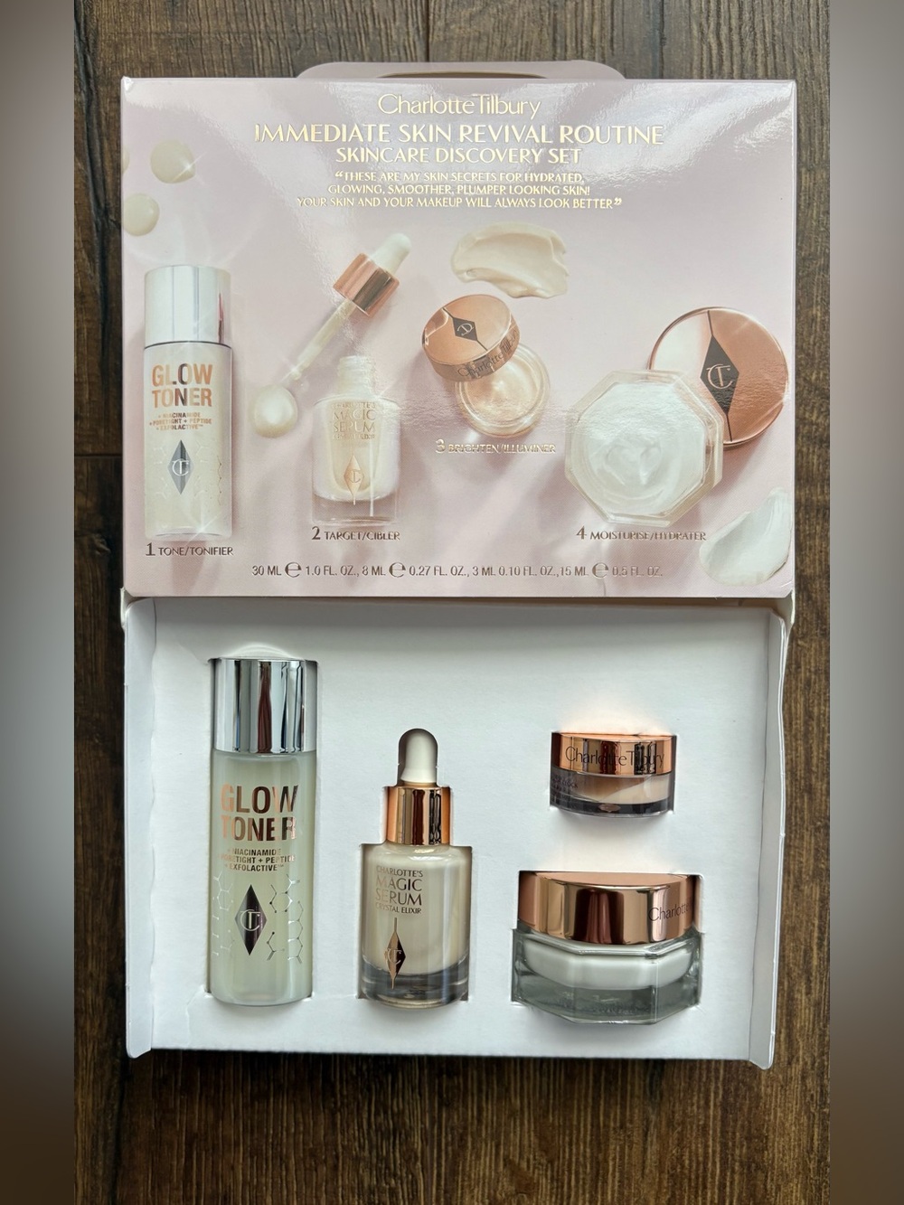 Charlotte Tilbury Immediate Skin Revival Routine Skincare Discovery Set - Picture 3 of 6